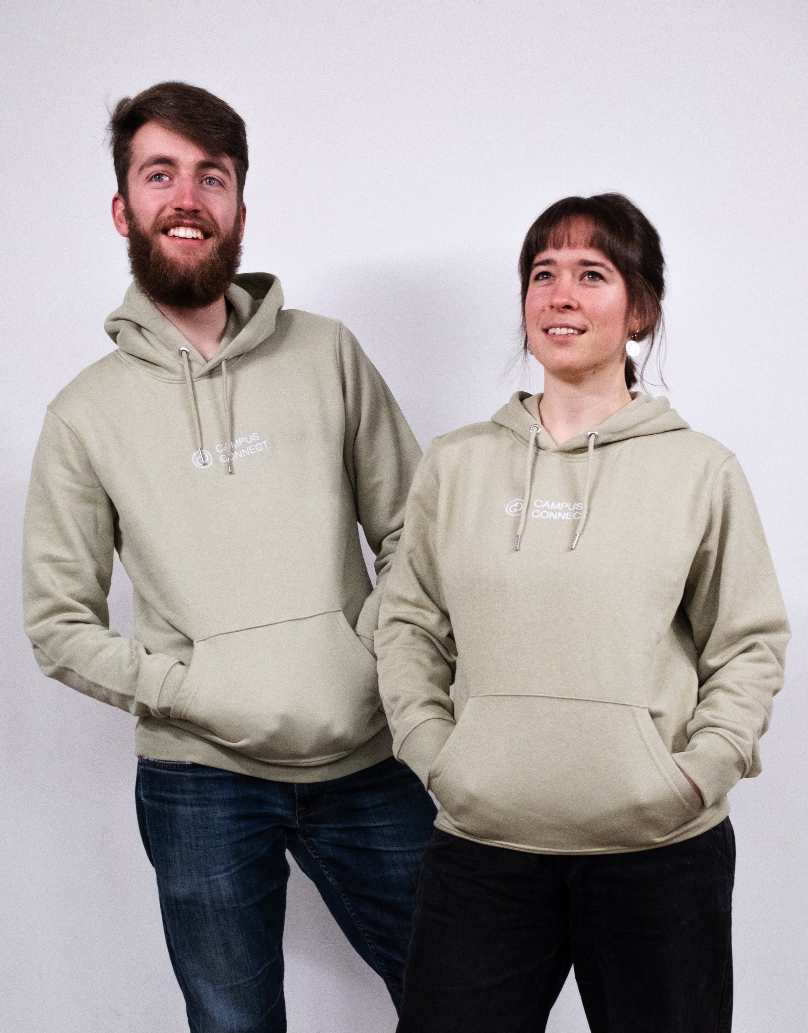 CAMPUS CONNECT Hoodie- Sage Green