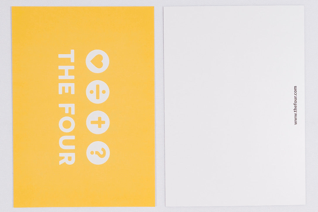 THE FOUR Postkarten (4er Set)