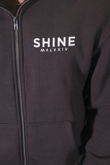 SHINE MVMNT - Zipper - Dark Grey