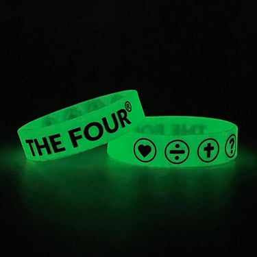 THE FOUR Armband (neongrün - fluoreszierend)