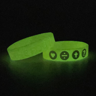 THE FOUR Armband (orange - fluoreszierend)