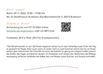 Lade das Bild in den Galerie-Viewer, 1 Teilnahmeticket für 1 Person bei familylife SEGENSREICH am 9.11.24 in Butzbach
