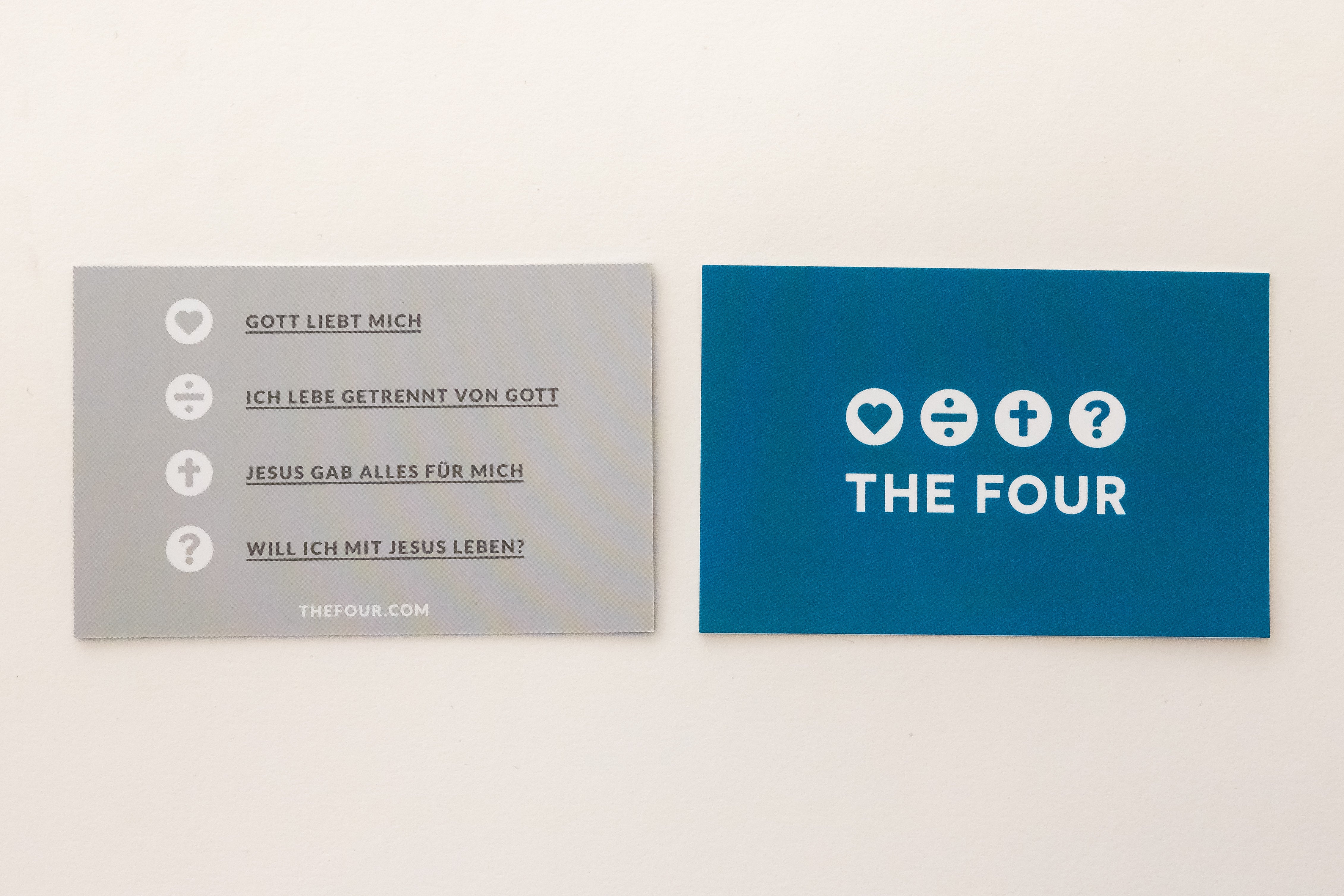 THE FOUR Visitenkarten