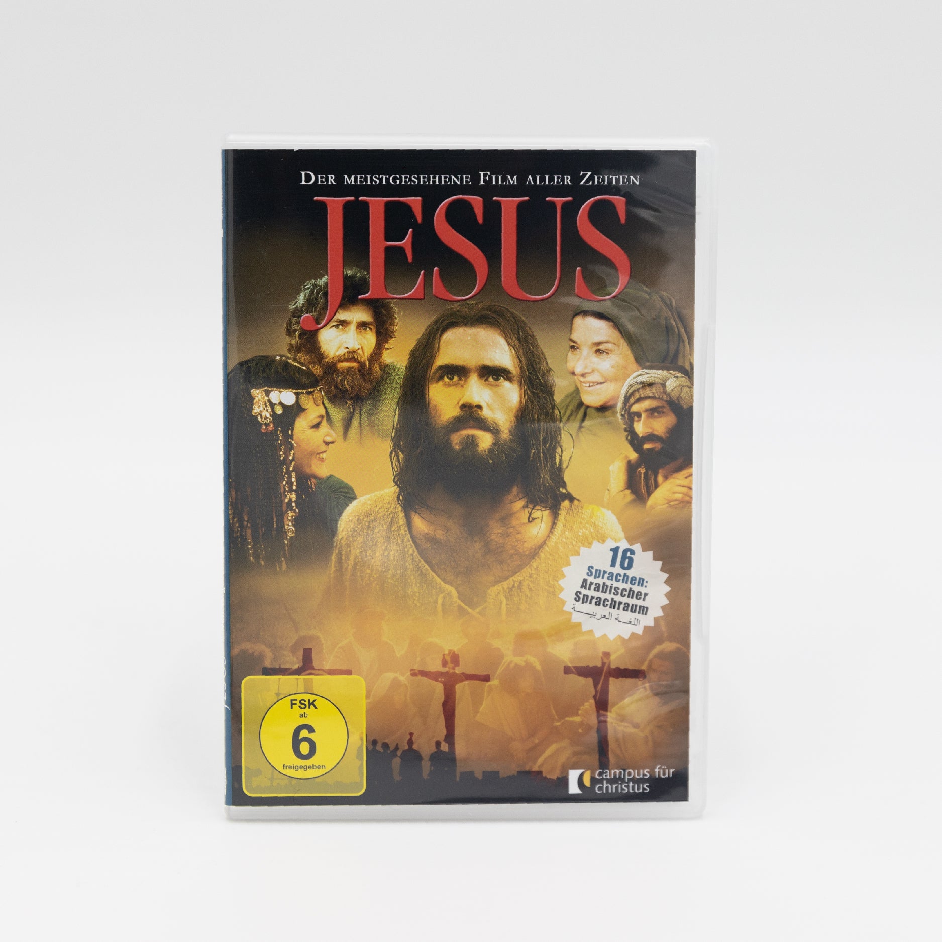 DVD - „Jesus Film“ (16 arab. Sprachen - 120min.)
