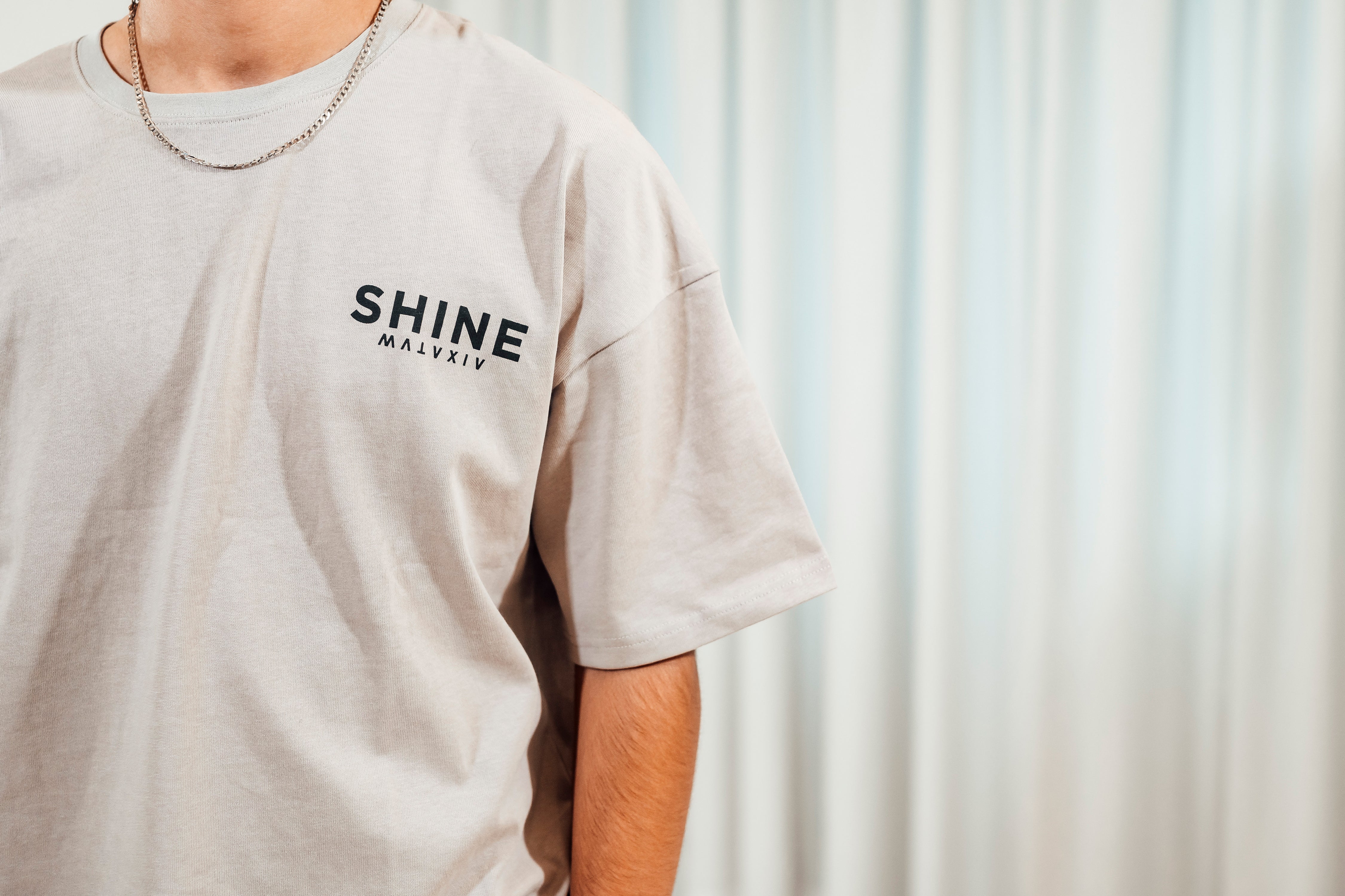 SHINE Basic Shirt - beige