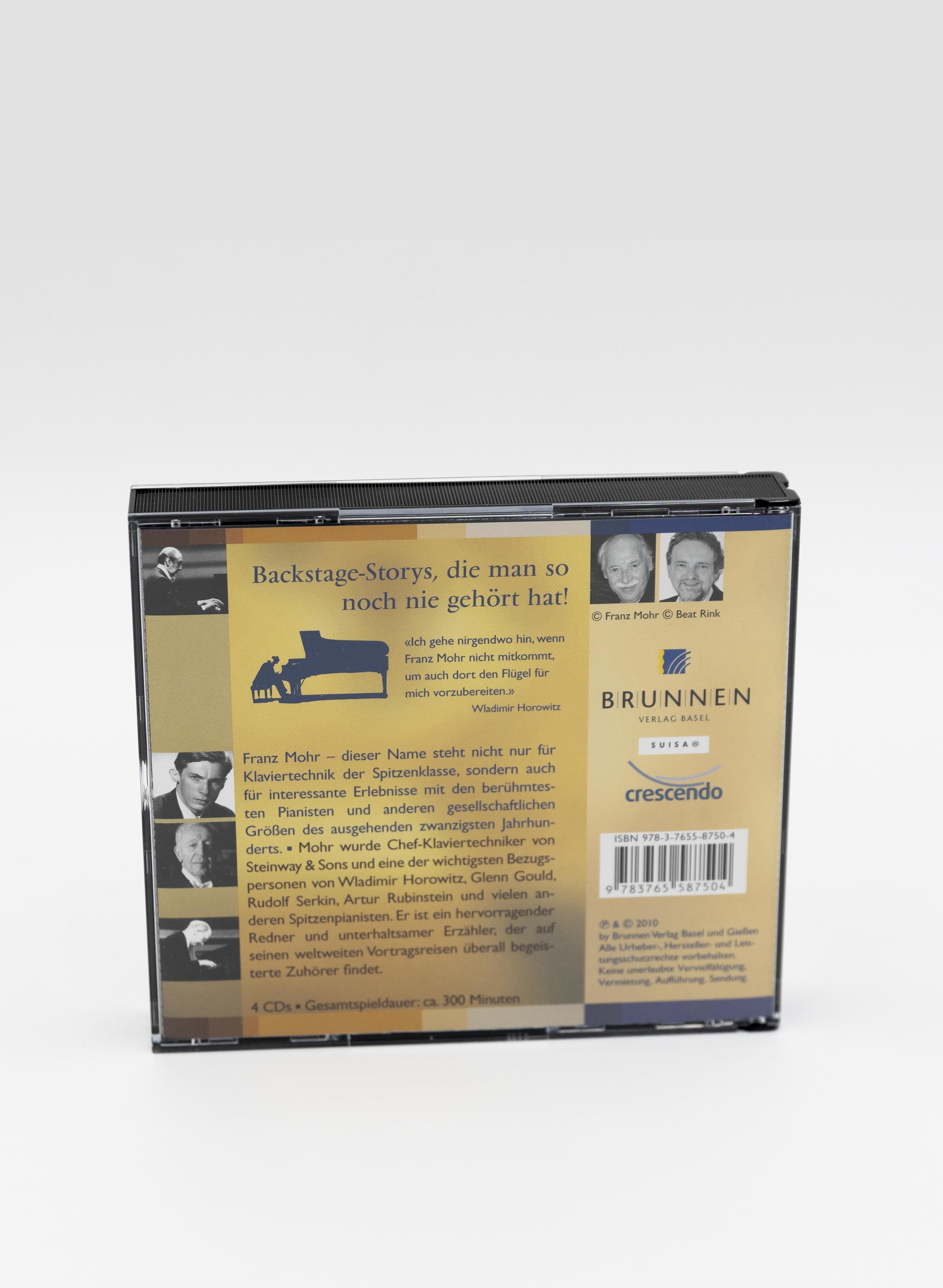 "Mein Leben mit den grossen Pianisten" - CD(4-Set)